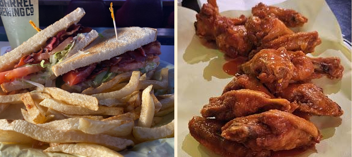 J J's Bar & Grill Menu